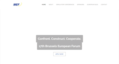 Desktop Screenshot of europeanforum.de